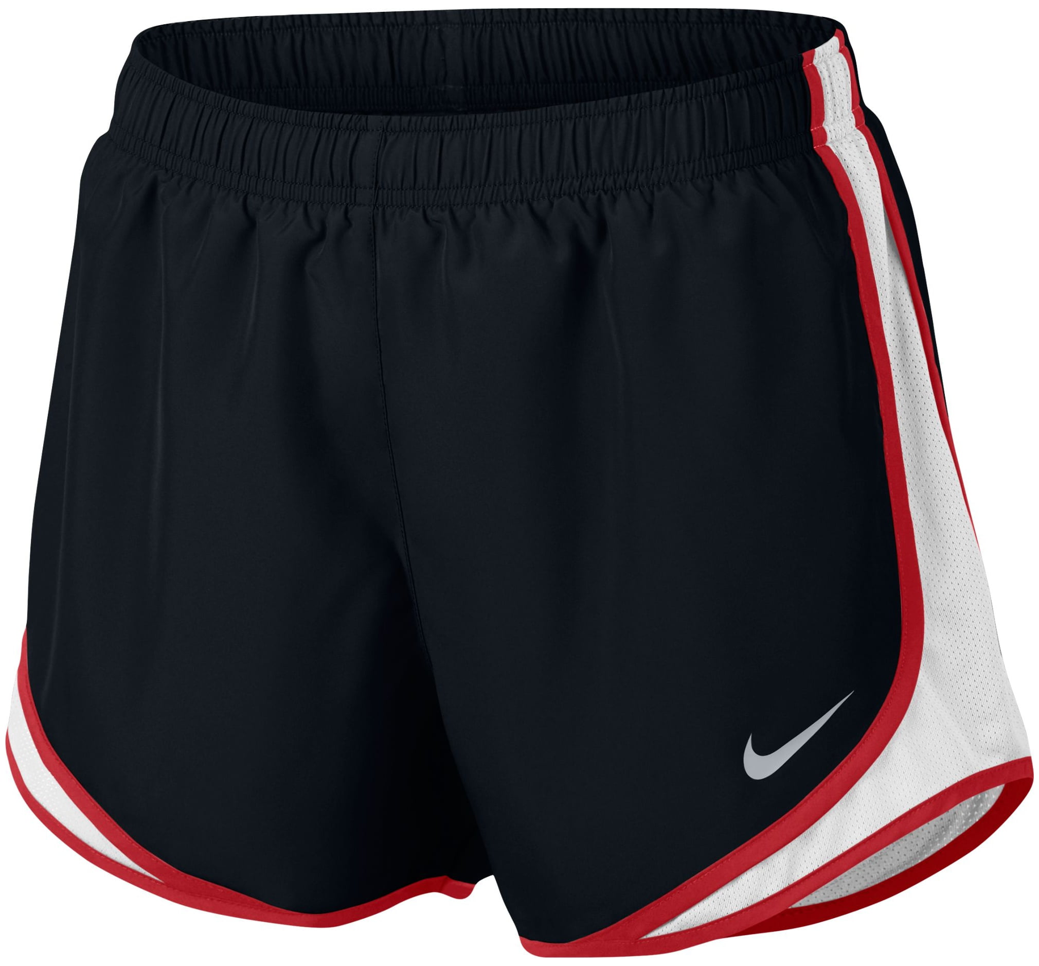 Nike Dry Tempo Short Black/White/Sport Red/Wolf Grey - Walmart.com