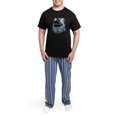thumbnail image 5 of CafePress - Awesome Shark Art! Men's Dark Pajamas - Men's Dark Loose Fit Cotton Pajama Set, 5 of 7