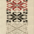 thumbnail image 1 of Ahgly Company Machine Washable Indoor Square Transitional Wheat Beige Area Rugs, 4' Square, 1 of 7