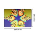 thumbnail image 4 of ZICANCN Fractal Symmetry Template Area Rugs Doormat , Facecloth Non-Slip Floor Mat Rug for Living Room Kitchen Sink Area Indoor Outdoor Entrance 72"x48", 4 of 9