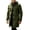 Green, variant on VEKDONE Men'S Hooded Duffle Coat Toggle Buttons Relaxed Fit Overcoat Faux Wool Long Sleeve Jacket Fall Winter Fashion Casual Clothing for Streetwear