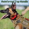 thumbnail image 2 of Arnés táctico para perros M Marrón, chalecos de anillo para perros de trabajo militar, arneses para perros de entrenamiento militar sin tensión, con clips de correa para caminatas y caza-L ACTIVE Biensenido a ACTIVE, 2 of 4