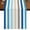 Brown Blue, variant on Blue Brown Stripe 70 Inch Table Runner, Ombre Geometric Vertical Striped Farmhouse Dresser Scarf Cotton & Linen Tablerunner for Dining/Kitchen Island/Holiday Party Décor 13" x 70"