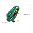 thumbnail image 2 of 6pcs Children Clockwork Playthings Frogs Retro Playthings for Kids (Green), 2 of 9