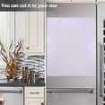 thumbnail image 4 of Dailycode Dishwasher Magnet Cover Magnetic Fridge Door Cover Home Kitchen Decor, Light Purple, 23"x 26", 4 of 6