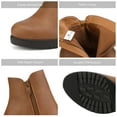 thumbnail image 2 of Dream Pairs Women's Chunky Heel Platform Ankle Boots, 2 of 5
