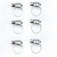 thumbnail image 4 of U.S. Solid 5/16 in Barb x 1/4 in Barb Brass Hose Barbed Fitting with 6 Clamps Pack of 3, 4 of 10