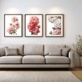 thumbnail image 2 of Abstract Pink Flower Canvas Painting – Wall Art for Living Room Bedroom Decoration, Poster Print, Frameless, 2 of 7