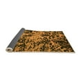 thumbnail image 2 of Ahgly Company Indoor Rectangle Abstract Orange Modern Area Rugs, 3' x 5', 2 of 4