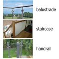 thumbnail image 2 of Glass S 4/8pcs Stainless Steel Glass S Adjustable Glass Bracket Flat, 2 of 4