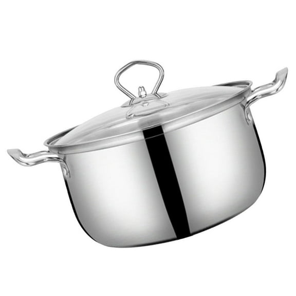 YOSADIER Stainless Steel Cooking Pot Set, Kitchen Cookware, and Easy to Clean, Ideal for Home Cooking