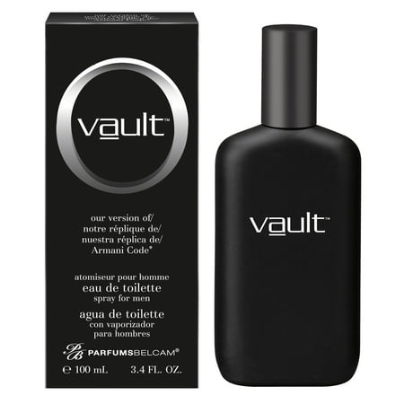 Vault Eau De Toilette Our Version Of Armani Code For Men Spray Perfume, 3.4 fl oz