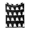 thumbnail image 2 of FEOLGEHLY Halloween Soft Throw Blanket, Black Throw Blanket, Throw Blanket For Couch, Flannel Throw Blankets Clearance, Sofa Throw Blanket for Home Office Halloween Decorations 28 x 40 in(S), 2 of 6
