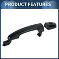 thumbnail image 6 of Unique Bargains Car Exterior Door Handles Front Left for Kia Sportage 2005-2010 ABS Black, 1 Pcs, 6 of 6