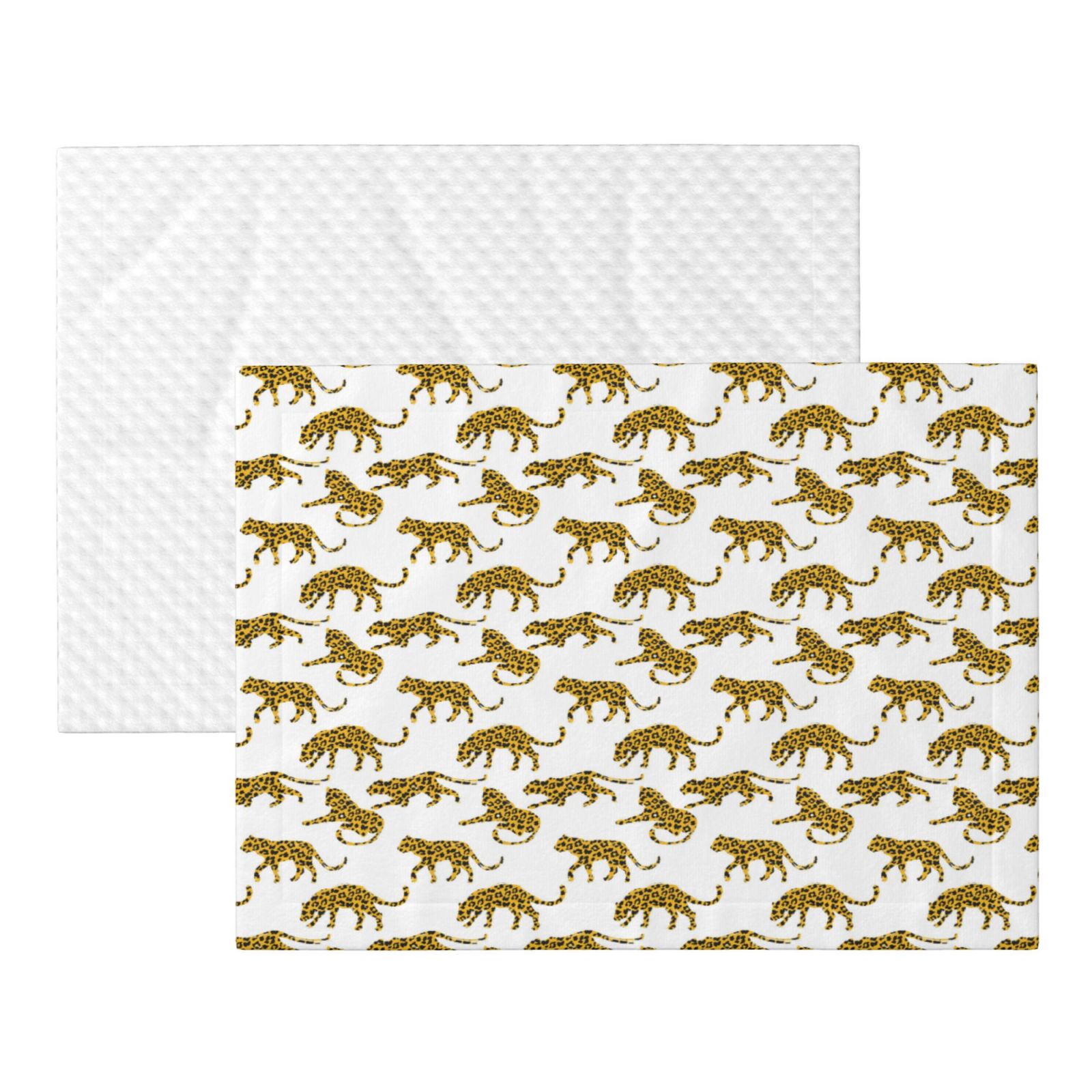 Naloa Leopard Print Dog Blanket, 3 Sizes Cat Blanket for Indoor Cats Large Medium Small Dog Gifts-Small