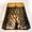 Black Gold, variant on SWAIFDEE Metal Lamp Shade, Rectangular Bell, Large, Antique Bronze & Gold, Spider Fitter, 7x9" Top, 10.25x16" Bottom, 12.25" High