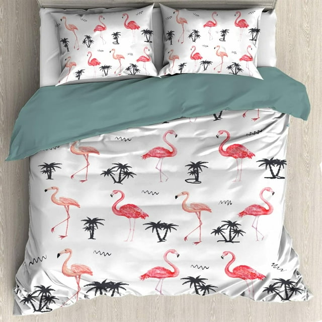 Funda Nórdica (Tamaño Queen 90 "x90") con 2 Fundas de Almohada, Microfibra Ligera