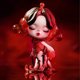 thumbnail image 2 of Figura de San Valentín de Skullpandas Figura de Skullpandas Figura de San Valentín Muñeca de PVC Regalo creativo Adornos de decoración de habitación, 2 of 5