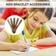 thumbnail image 2 of 50 láminas de acero en blanco para pulseras de bofetada para niños, materiales para hacer pulseras de bofetada y proyectos creativos infantiles, 2 of 7