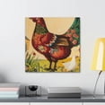 thumbnail image 4 of Hen in Elegant Splendor - Canvas, 4 of 10