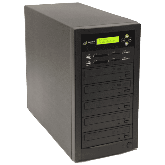 Acumen Disc CrossOver Bi-Directional Multimedia Flash Memory Copier (CF SD MS USB) to 1-4 CD DVD Disc Duplicator / Media Converter - Disc to Disc / Flash Memory to Flash Memory