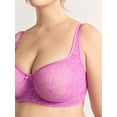 thumbnail image 3 of Joyspun Women's & Women's Plus Unlined Lace Balconette Bra, Sizes 38DD-46DDD, 3 of 6