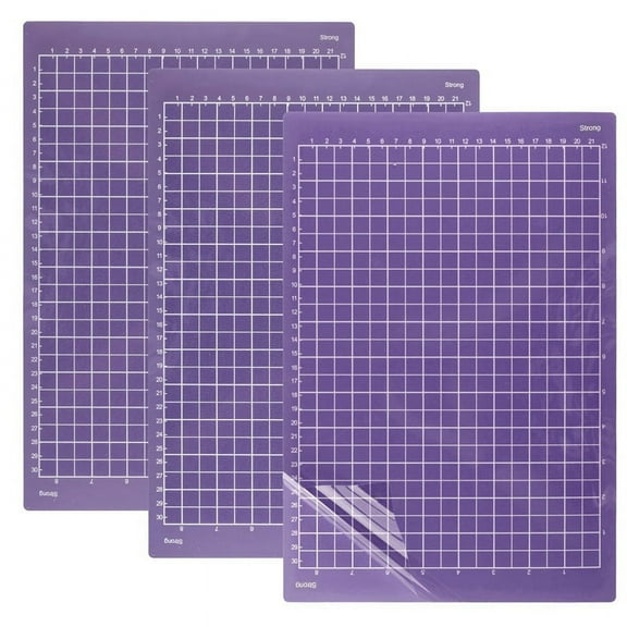 8.5x12inch Cutting Mat (Strong Grip), 3pcs Adhesive Cutting Mats Reusable Strong Grip y20087