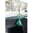 thumbnail image 4 of Mini Dream Catcher Car Hanging Decoration  I Love You to the moon and back Pendant Necklace Green Color, 4 of 4