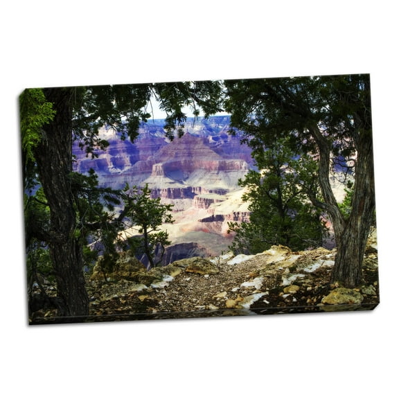 Gango Home Decor The Canyon II by Alan Hausenflock (Ready to Hang); One 36x24in Hand-Stretched Canvas