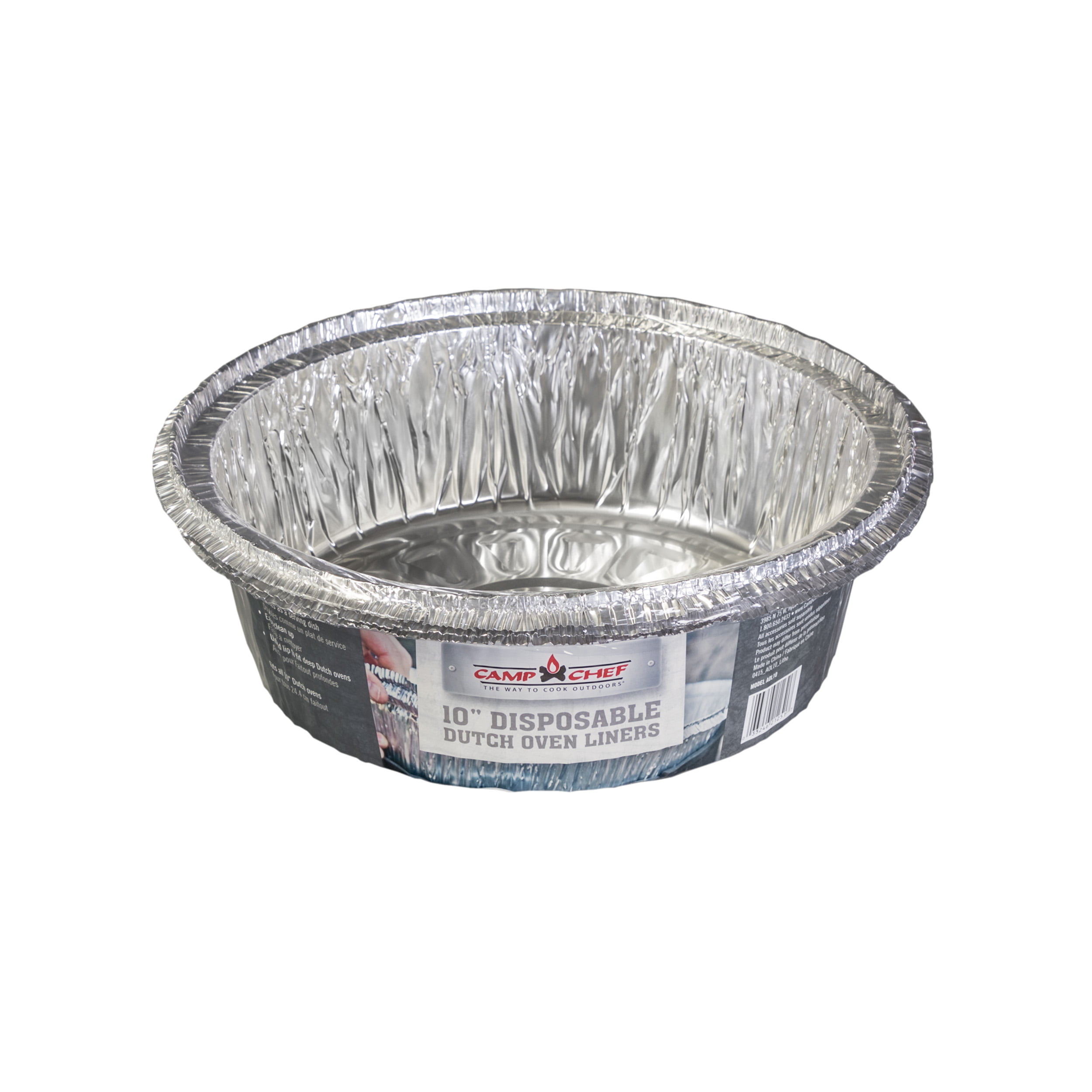 Stock Your Home Dutch Oven Liner (12 Pack) 10 Disposable Dutch Oven Foil  Liners - Standard Size 10 Inch Dutch Oven Inserts for Most Camping
