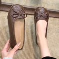 thumbnail image 5 of oqasdz Womens Casual Shoes Elegant Embroidered Mesh Breathable Flat Sandals with Satin T Strap Design for Everyday Comfort Summer Outdoor, 5 of 7
