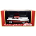 thumbnail image 4 of 1958 Ford Ranchero Torch Red and White with Red Interior Limited Edition to 180 pieces Worldwide 1/43 Model Car by Goldvarg Collection, 4 of 4