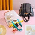 thumbnail image 4 of TanSiDing Large Capacity Transparent Beach Bag, Jelly Tote for Women, PVC Swimming Shoulder Bag, Shopping Holdall for Travel, Weekend, Outing, 4 of 9