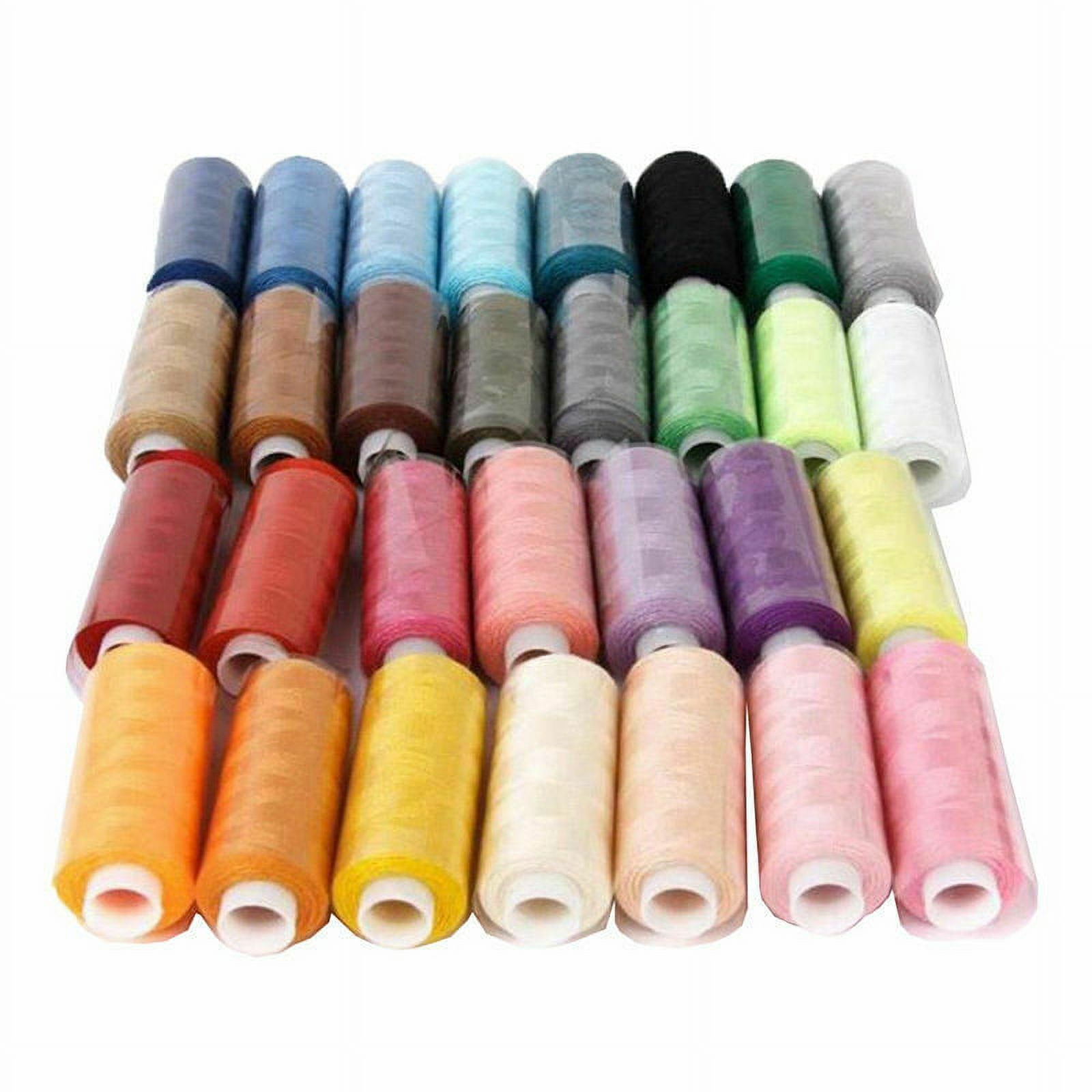 Casewin Sewing Thread Assortment Coil 30 Color 250 Yards Each Polyester  Thread Sewing Kit All Purpose Polyester Thread for Hand and Machine Sewing