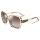 thumbnail image 1 of Gafas de sol FEISEDY polarizadas para mujer con montura cuadrada brillante B2289, 1 of 9