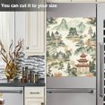 thumbnail image 3 of Yayeee Magnetic Dishwasher Cover for The Front Decoration Home Kitchen Machine Sticker Protector, Green Mountain Pattern, 3 of 6