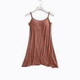 thumbnail image 5 of Built in Bra Nightgown for Women Soft Sleepwear Adjustable Spaghetti Strap Sleepshirt Summer Casual Sleeveless Nightdress, 5 of 5