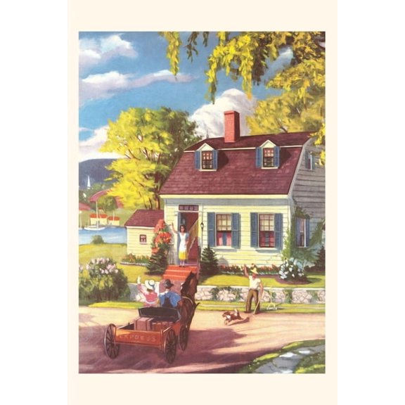 Pocket Sized - Found Image Press Journals: Vintage Journal Welcome Home (Paperback)