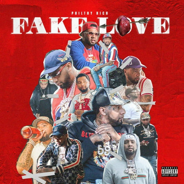 Philthy Rich - Fake Love [CD] Explicit, Digipack Packaging