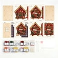 thumbnail image 6 of Wooden House Christmas Pearl Painting DIY Kit,Diamond Art Set, Tabletop Holiday Ornament, Handmade Craft Gift for Adults Teens Family, 6 of 6