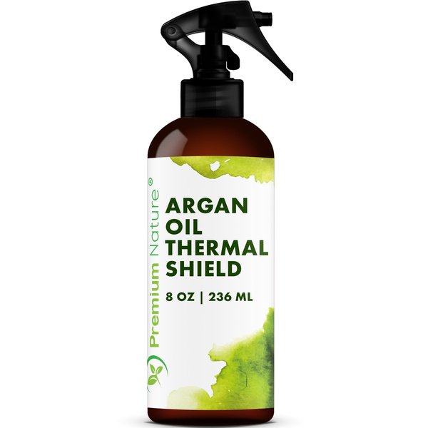Argan Oil Hair Protectant Spray Treatment Against Hot Blow Hair Dryer