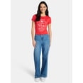 thumbnail image 2 of Social Edition Women's American Cherry Pie Graphic Tee with Short Sleeves, Sizes XXS-XXL, 2 of 5