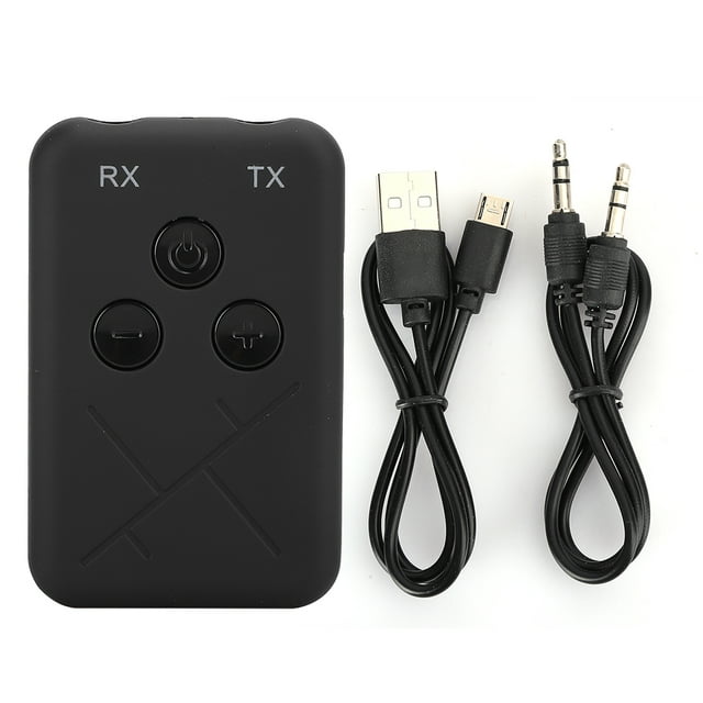 Adaptador receptor y transmisor de audio inalámbrico Bluetooth 2 en 1, conexión rápida y bajo retardo