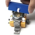 thumbnail image 5 of HCTSHG Watch Battery Replacement Tool Kit, Portable Watch Back Case Cover Opener Removal Tool Stainless Wristwatch Repair Tool Watch Case with Adjustable Holder, 5 of 5