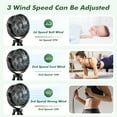 thumbnail image 3 of Versatile Stroller Fan with 3600mAh Power Bank, Flexible Tripod, USB Rechargeable, 3 Speeds portable fan for Travel, Baby Pram, Car Seat, Bedroom, 3 of 11