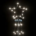 thumbnail image 5 of vidaXL Christmas Cone Tree Blue 108 LEDs 2x6 ft, 5 of 12