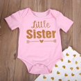 thumbnail image 6 of Newborn Baby Little Sister Romper Big Sister T-shirt+Long Pants Clothes Outfits, 6 of 9