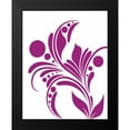 thumbnail image 2 of Robinson, Tamara 20x24 Black Modern Framed Museum Art Print Titled - Swirl III, 2 of 5