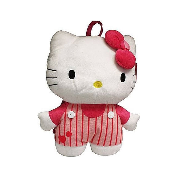 Hello Kitty 16" Plush Backpack (Lines)