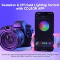 thumbnail image 2 of COLBOR W60 Pocket LED Video Light 60W Photography Fill Light, 2 of 8